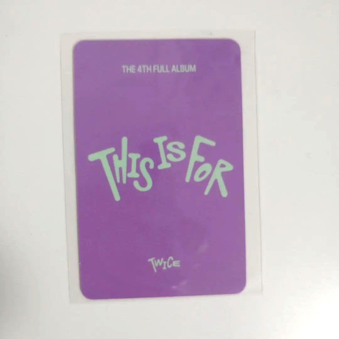 twice チェヨン this is for トレカ - メルカリ