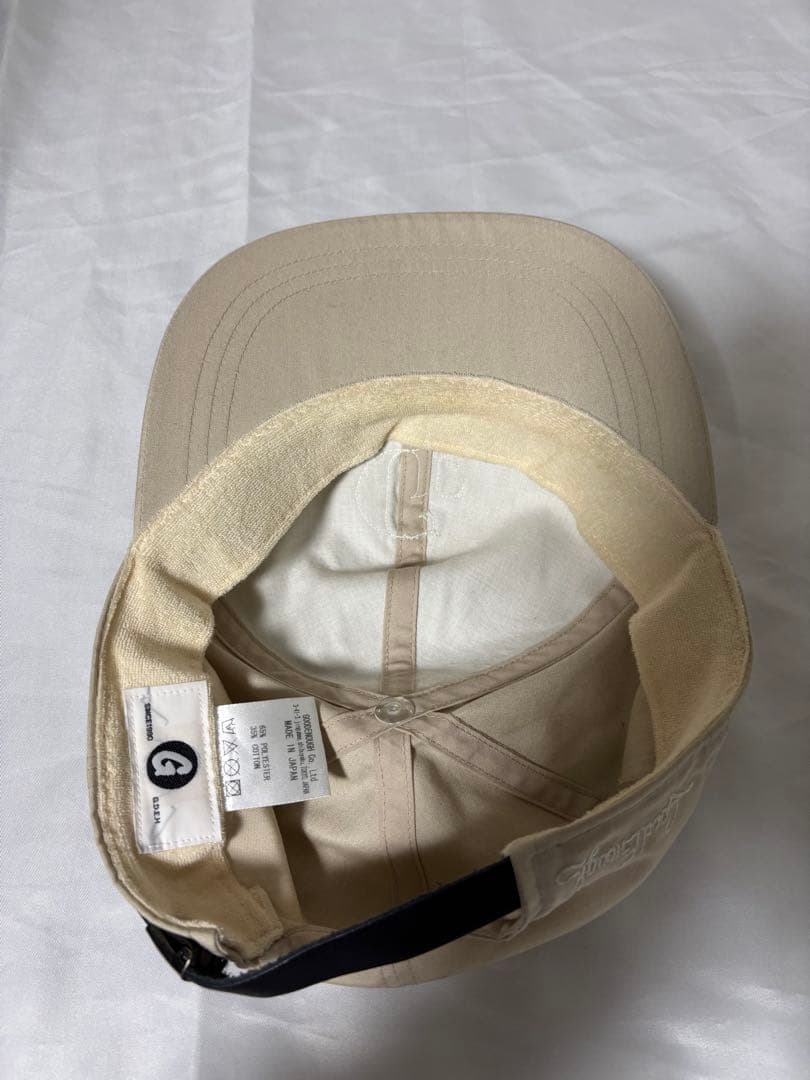 GOODENOUGH フェルトロゴ BBキャップ ナチュラル fragment