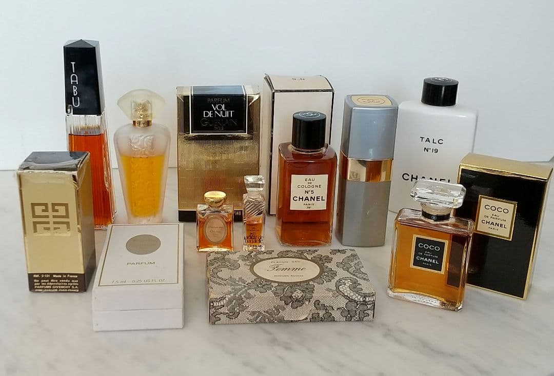 ゲラン・Dior・シャネル・ロシャス・ジバンシィ・TABU 香水他12点★送料込
