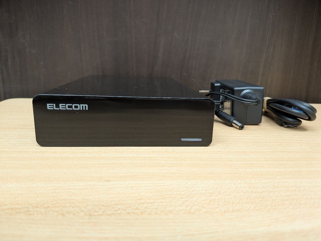ELECOM 4TB 外付けハードディスク ELD-HTV040UBK