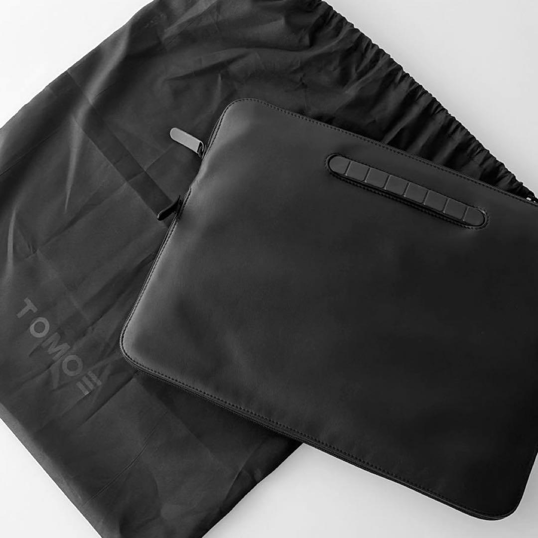 TOMOE（トモエ）2WAYクラッチブリーフ ビジネスバッグ 黒 SLIM_EX