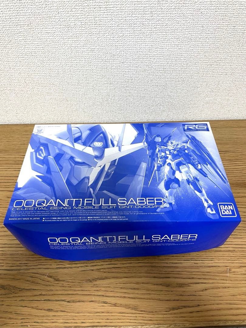 未組立 ガンプラ ガンダム RG ダブルオークアンタ フルセイバー 1/144