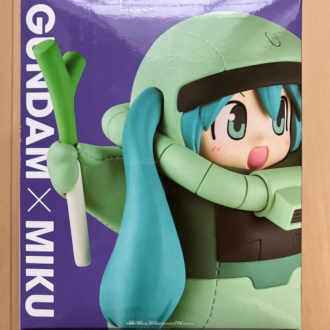 ガンダム45周年×初音ミク フィギュア ザクぐるみ 初音ミクVer. - メルカリ