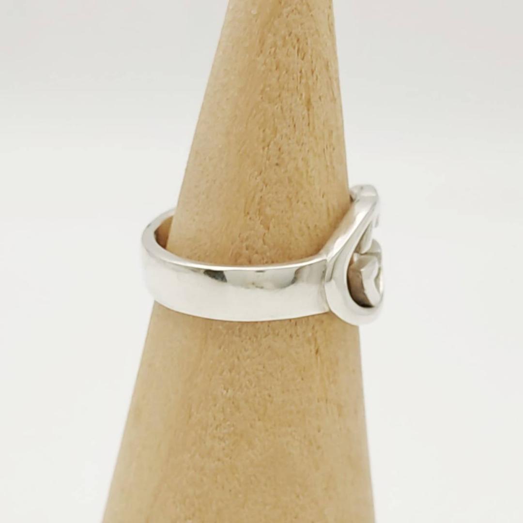 極美品】□グッチ リング16.5（16）インターロッキングGSVGucci指輪