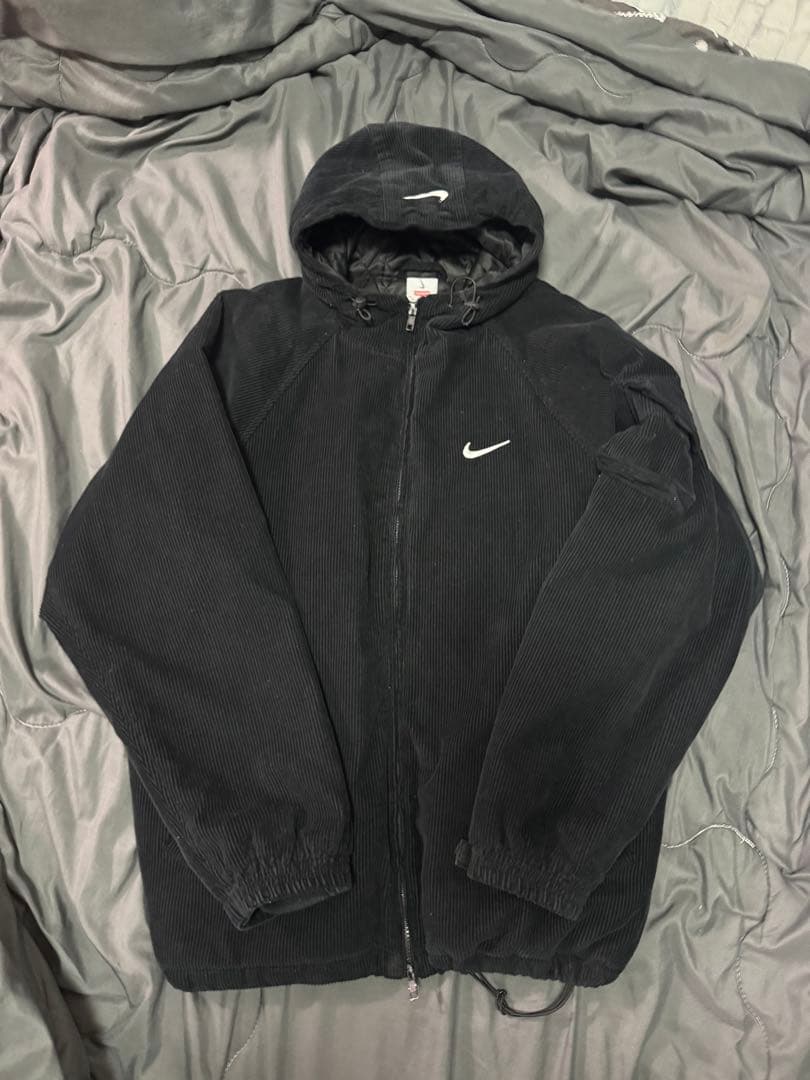 Nike✖️ Supreme フード付きジャケット xl黒