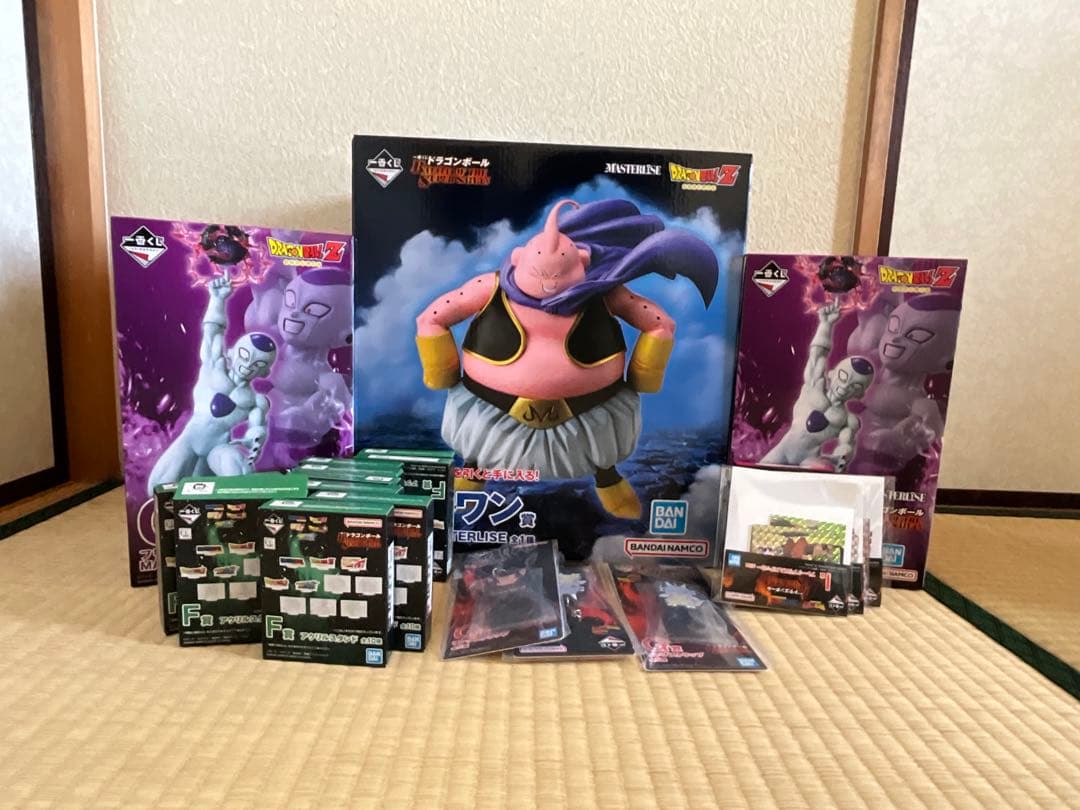 ドラゴンボール 一番くじ フィギュア ラストワン 魔人ブウ フリーザ