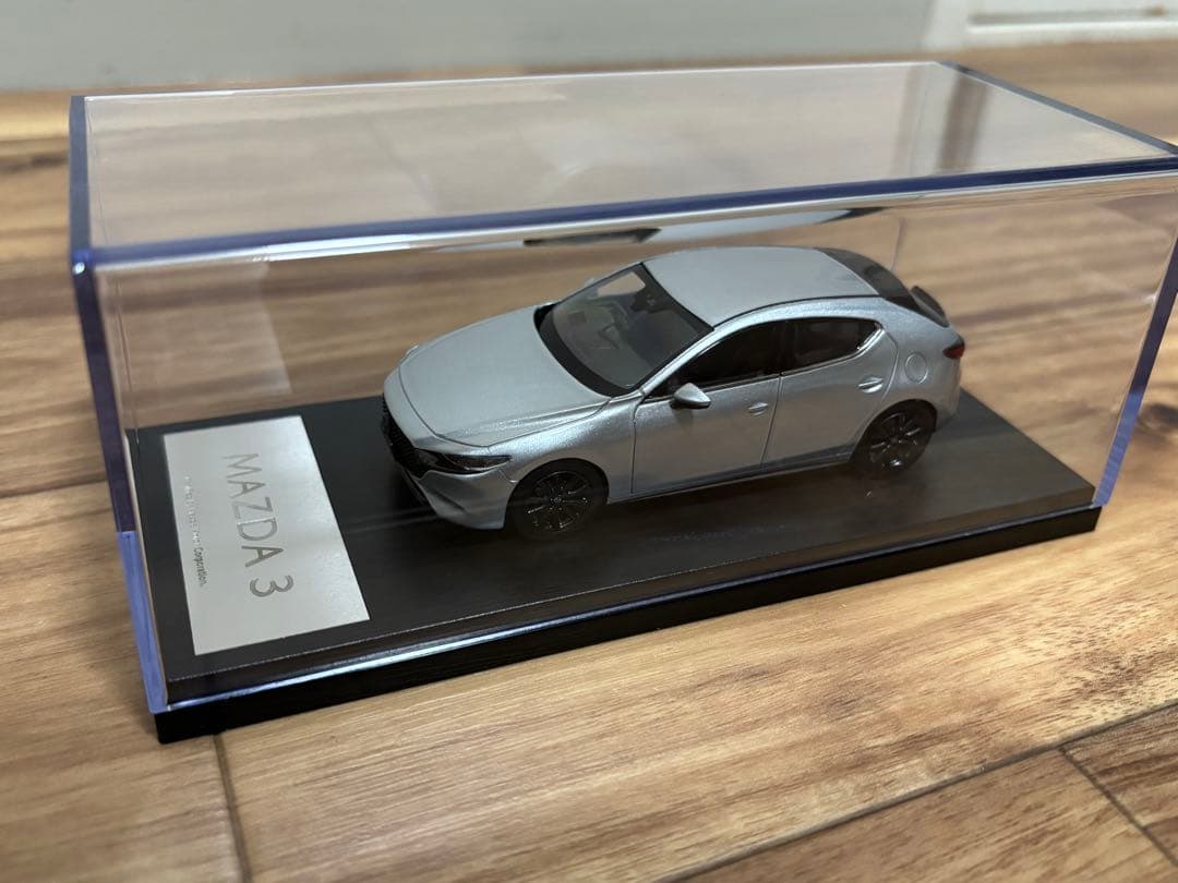 マツダ3 ファストバック シルバー ミニカー