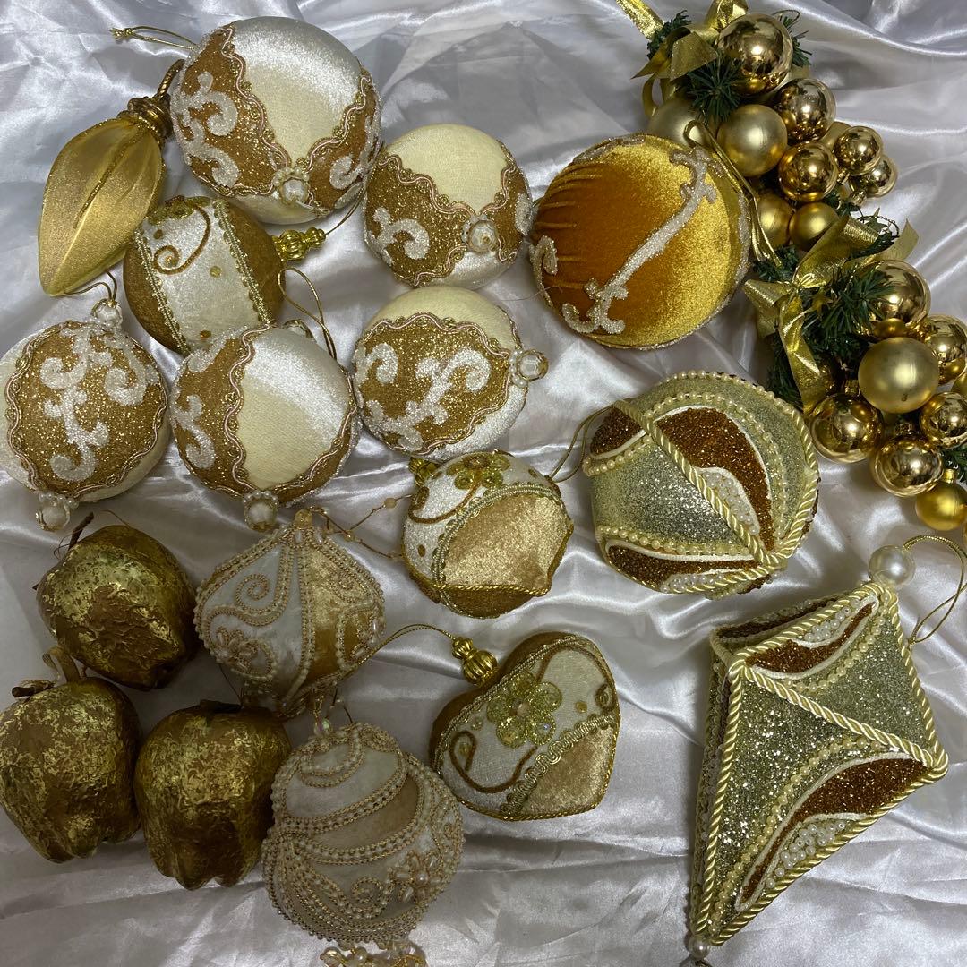 ゴージャスオーナメント　ゴールド
