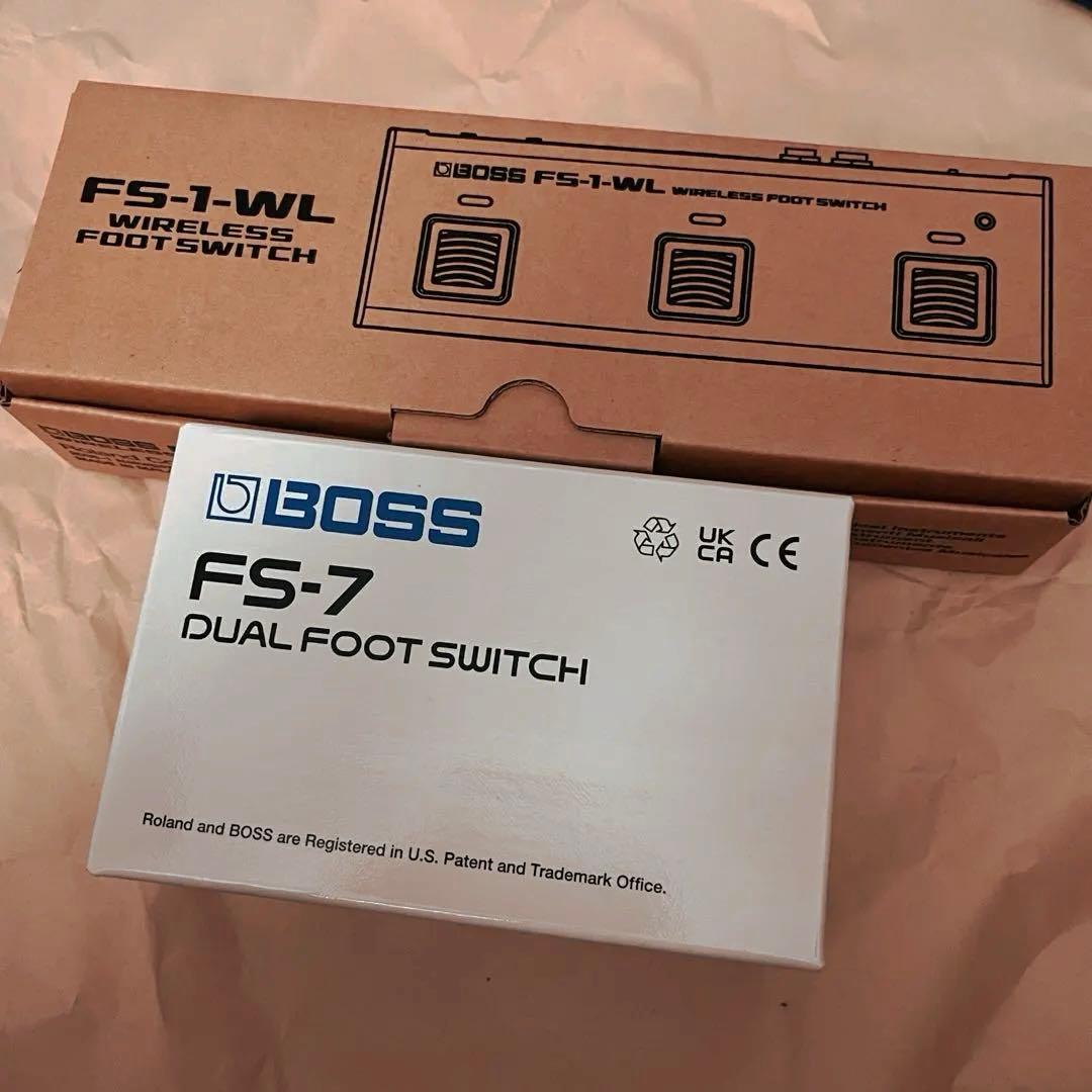 BOSS FS-1-WL & FS-7 ワイヤレス MIDIフットスイッチ
