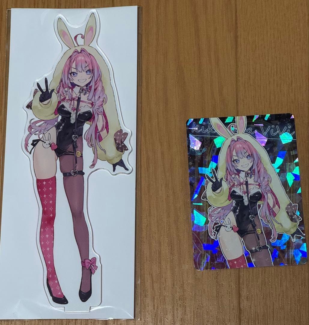 ホロライブ C106 nonco 綺々羅々ヴィヴィ アクリルスタンド カード付