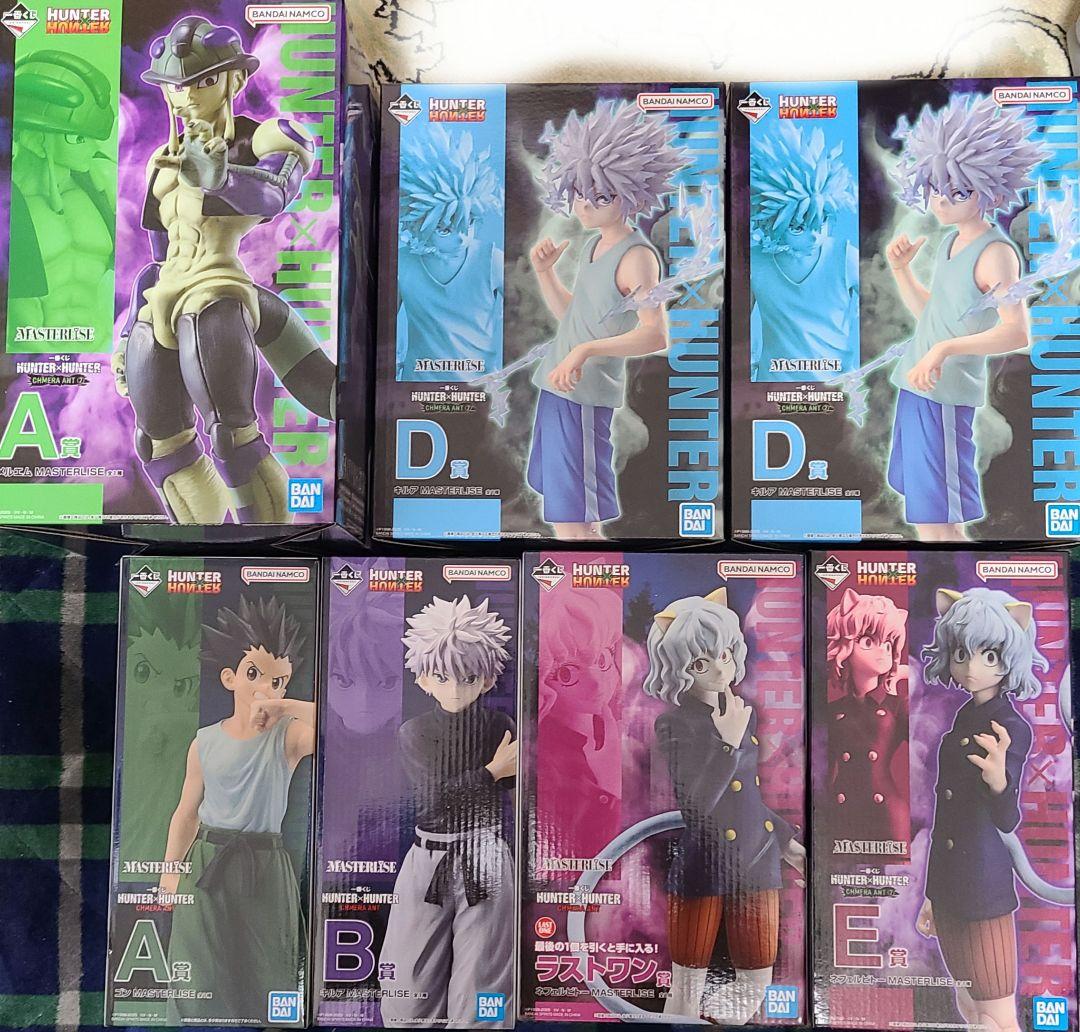 未開封】一番くじハンターハンターキメラアントA賞B賞D賞E賞ラストワン