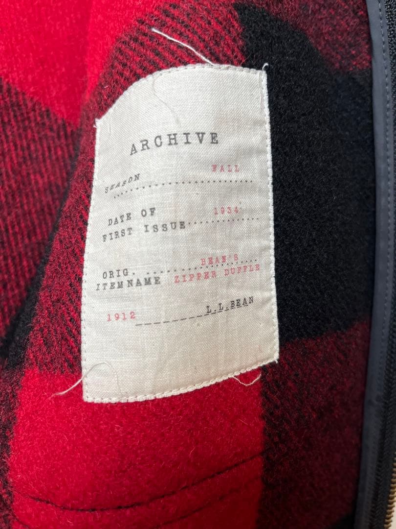 L.L.Bean signature 1934 復刻 マッキーノ ジャケット