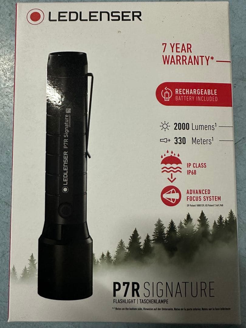 LEDLENSER P7R Signature 懐中電灯