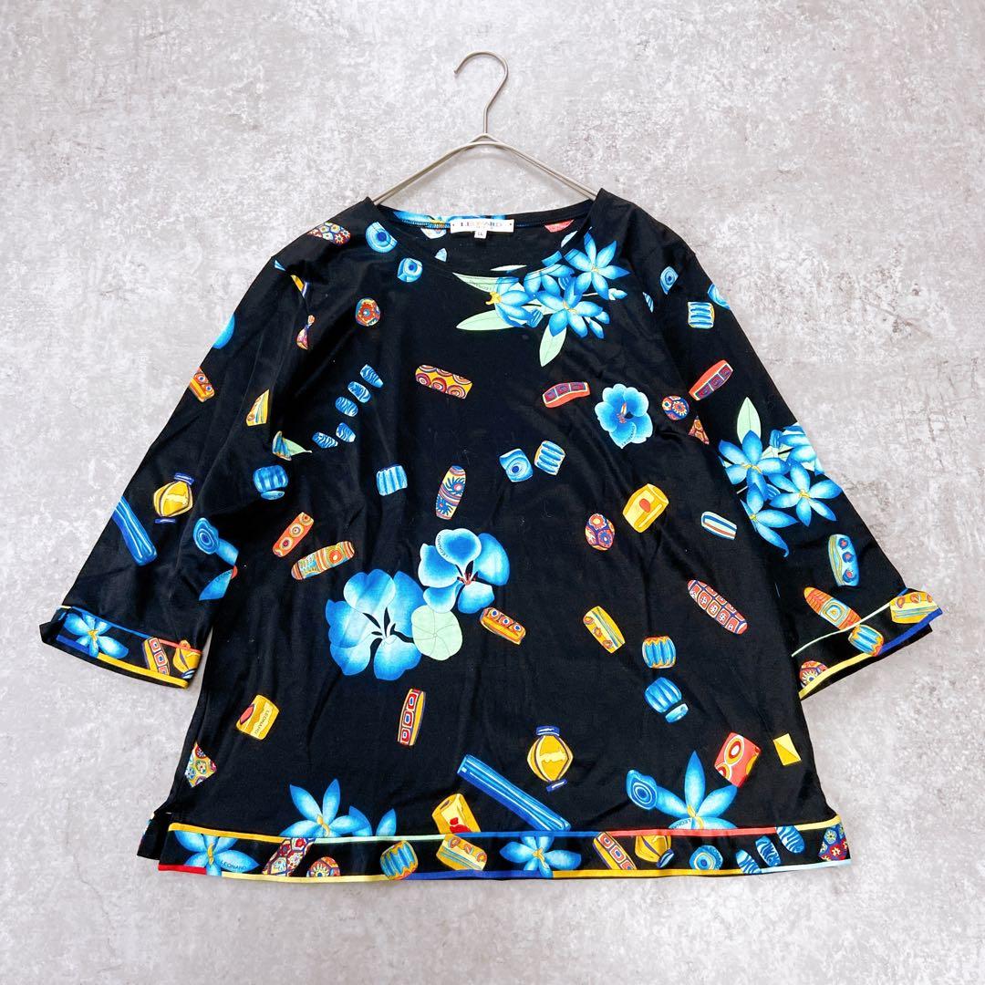 LEONARD SPORT レオナール フラワープリントカットソー トリム - メルカリ