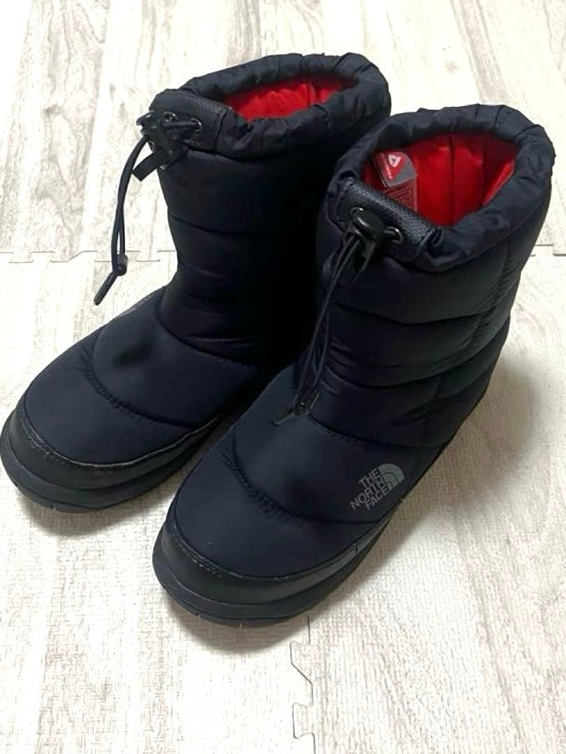 ノースフェイス　ヌプシ　ブーツ　24cm 黒 NFW51686
