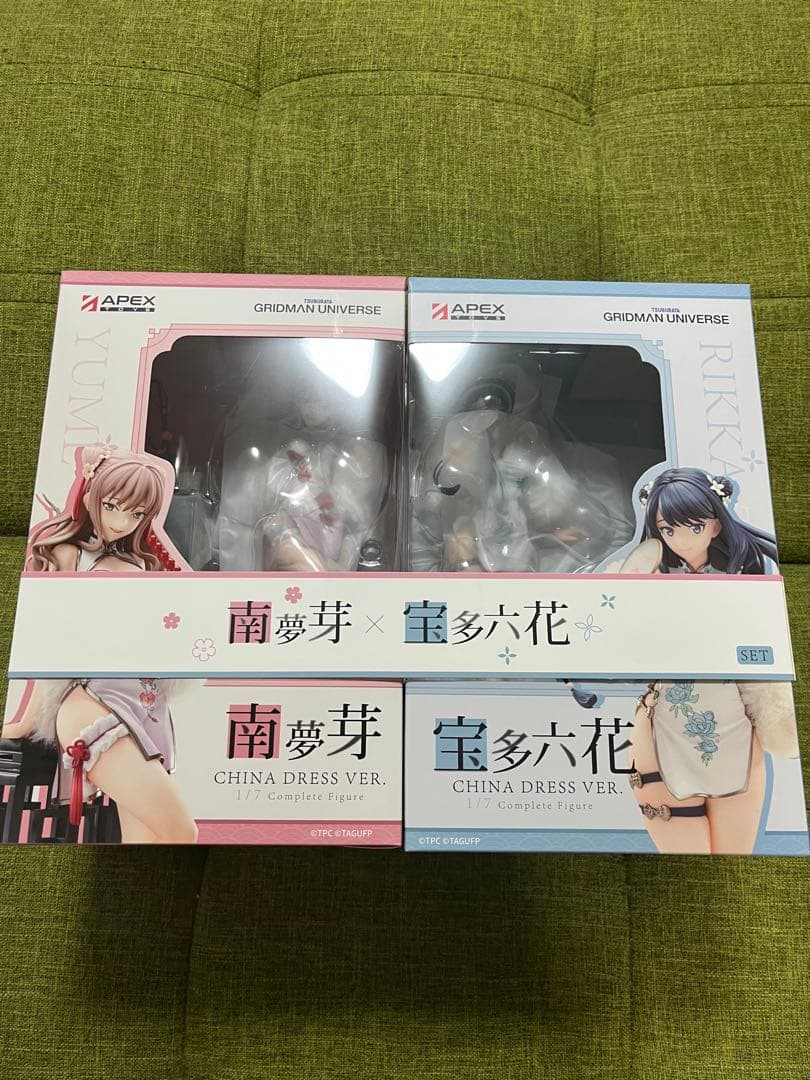 宝多六花＆南夢芽セット チャイナドレスVer. 1/7　フィギュア APEX