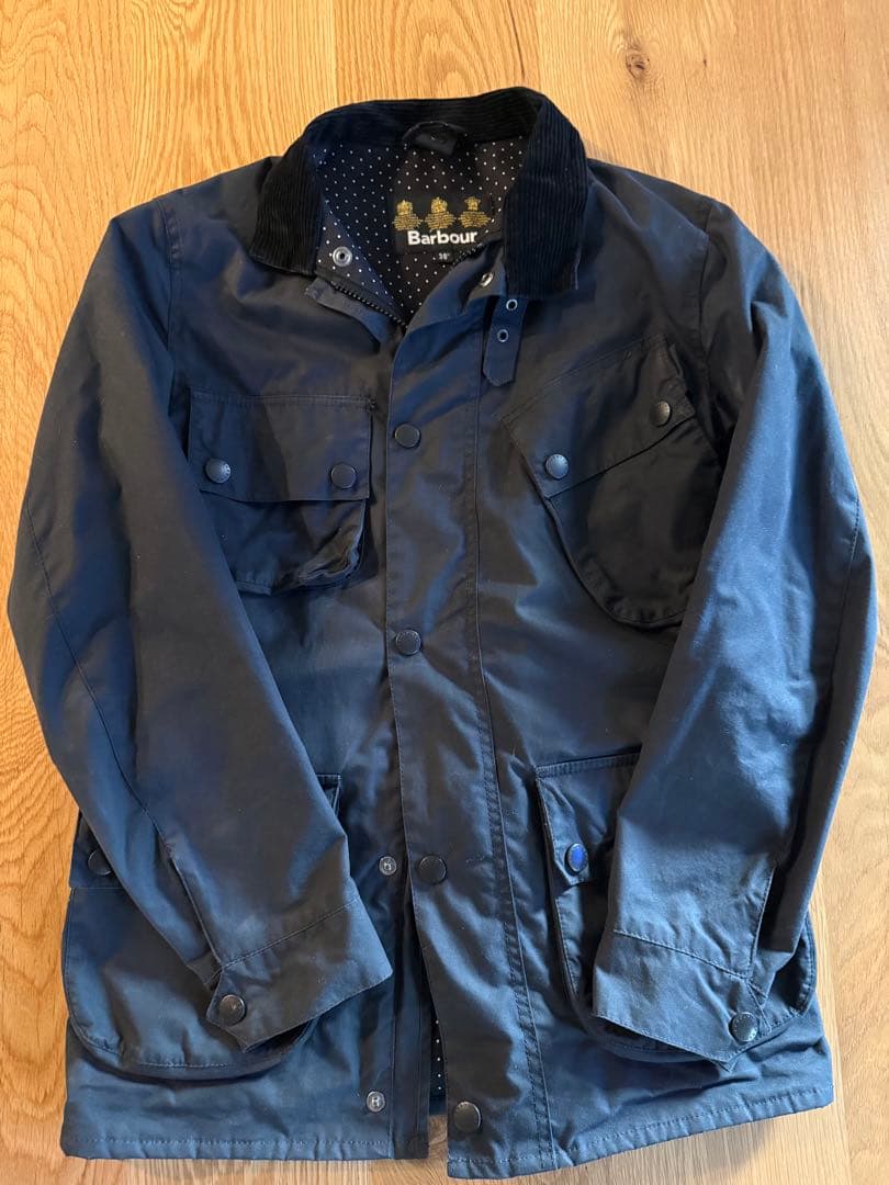 Barbour × EDIFICE オイルドジャケット/36