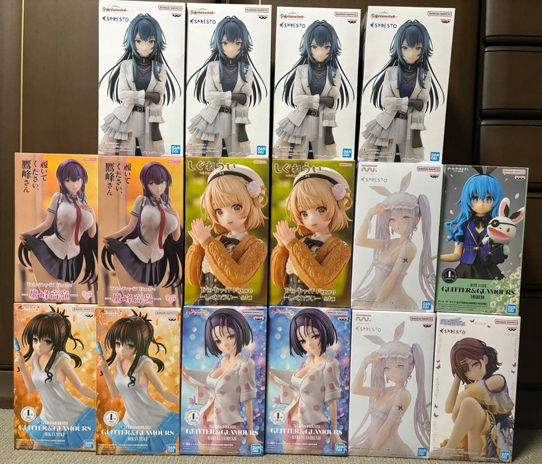 美少女フィギュア まとめ売り ESPRESTO グリグラ ダークネス等