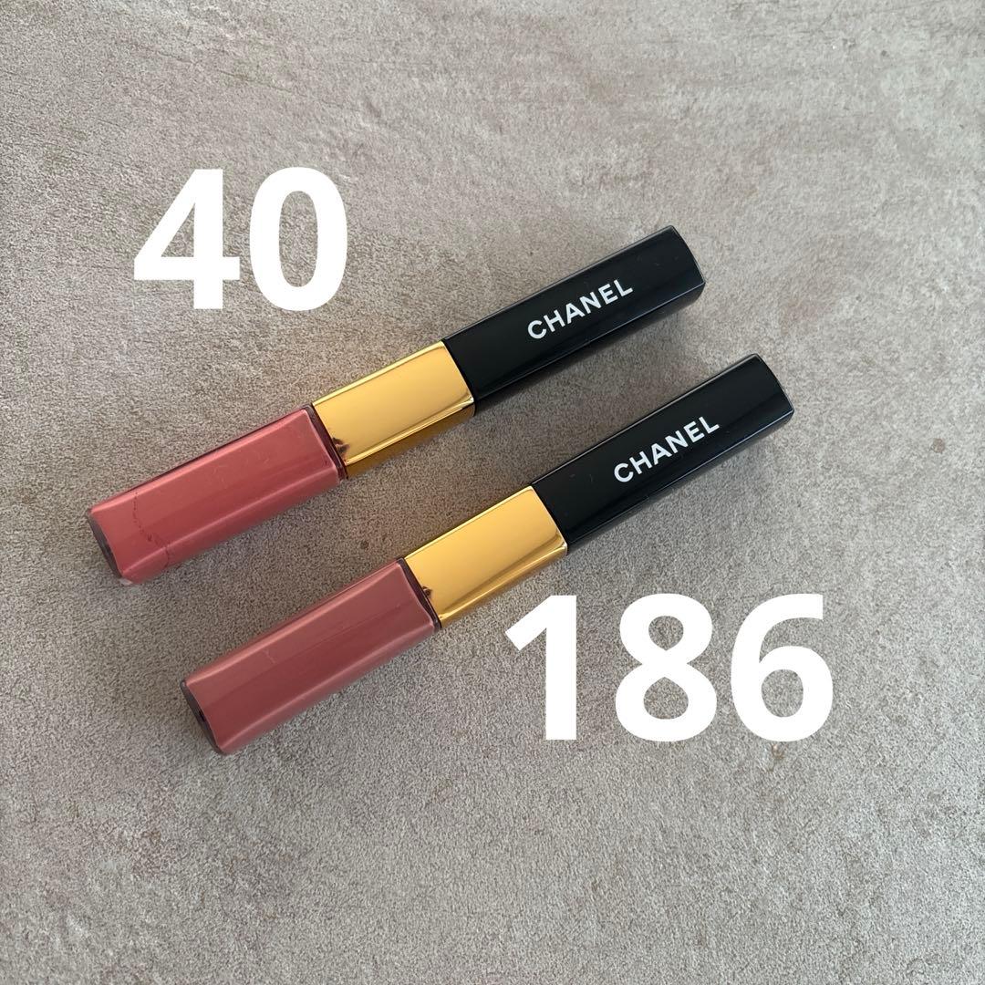 シャネル　ル ルージュ デュオ ウルトラ トゥニュ40&186 2025年秋新作口紅】ル ルージュ デュオ ウルトラ トゥニュ｜CHANELの