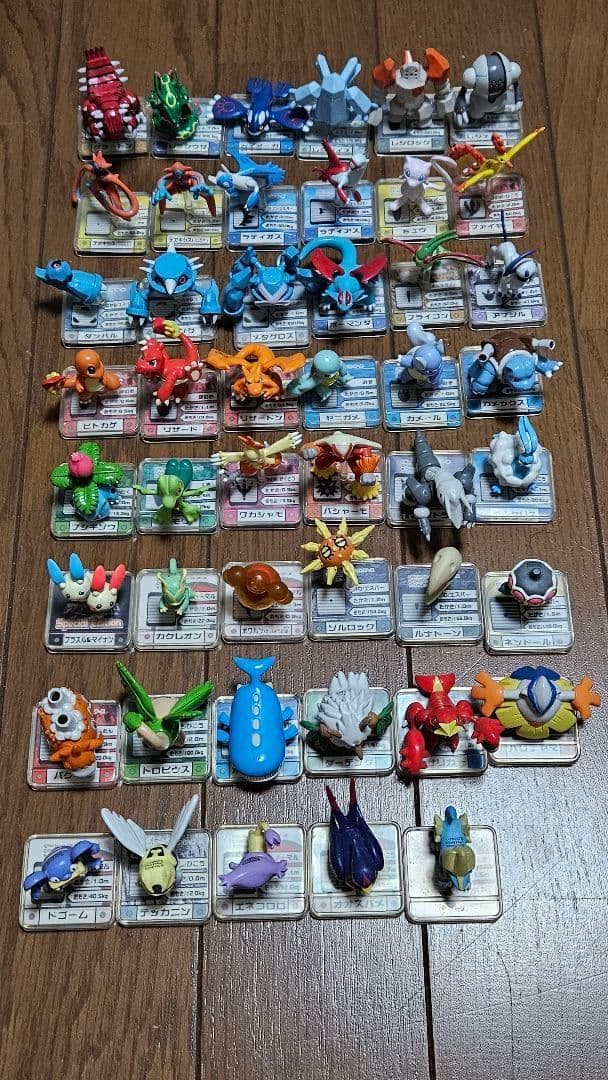 ポケモン　フルカラーアドバンス　47体セット　リザードン、レックウザ、ミュウ等