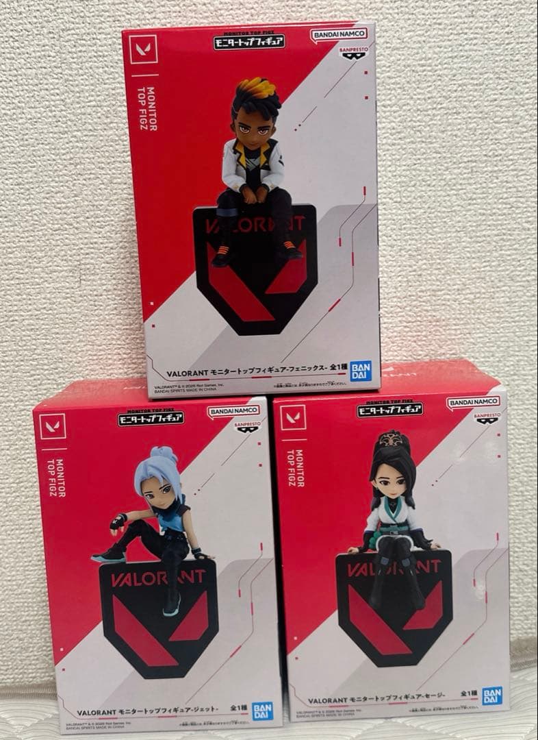 VALORANT モニタートップフィギュア ジェット セージ 2個セット
