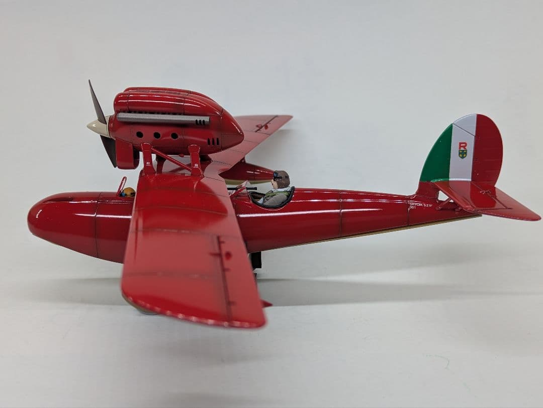 紅の豚 1/48 サボイアS.21F 後期型 プラモデル完成品 - メルカリ