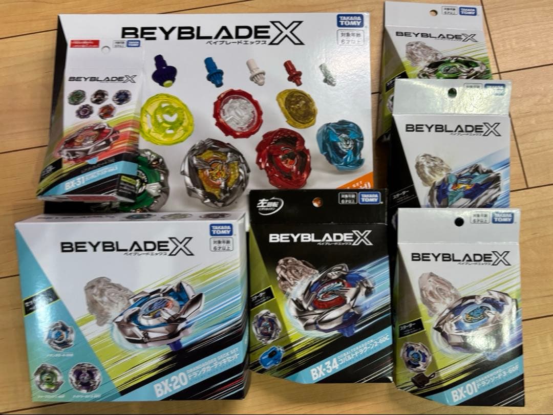 Beyblade X ベイブレードXまとめ売り カスタマイズセット・デッキセット