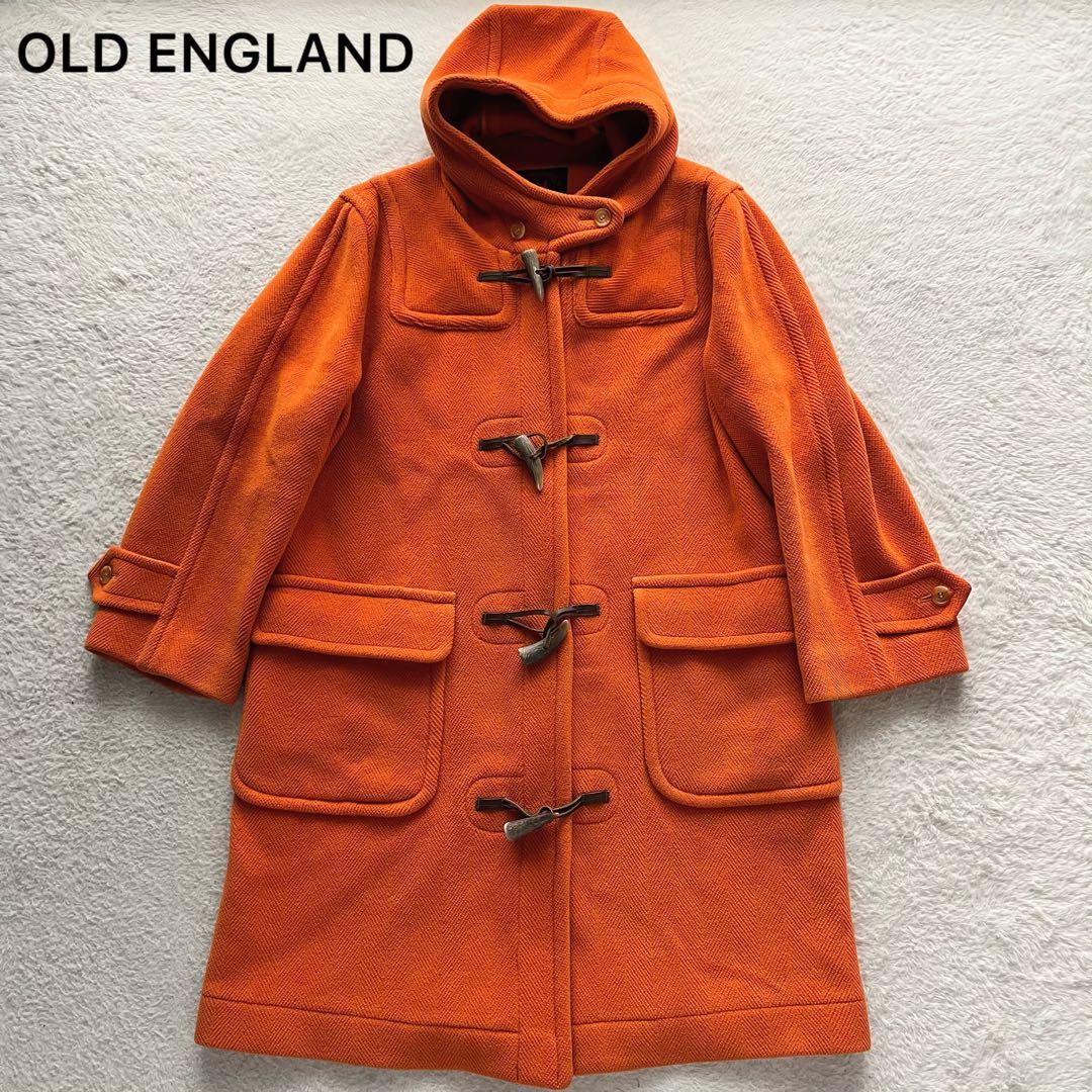 希少色】オールドイングランド ダッフルコート ヘリンボーン オレンジ