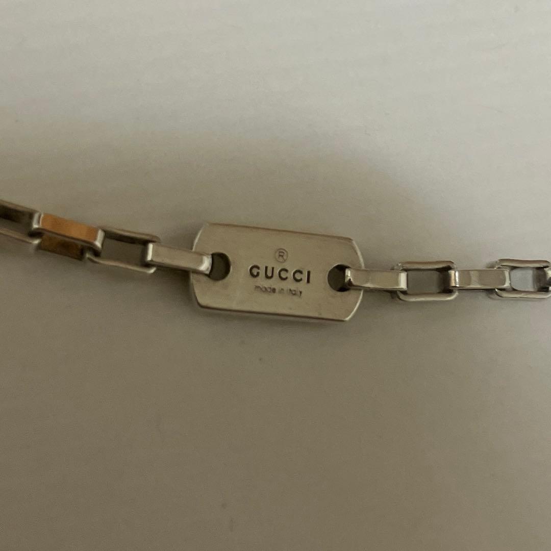 GUCCI ネックレス スクエア ベネチアン チェーン 約50cm 正規品 美品