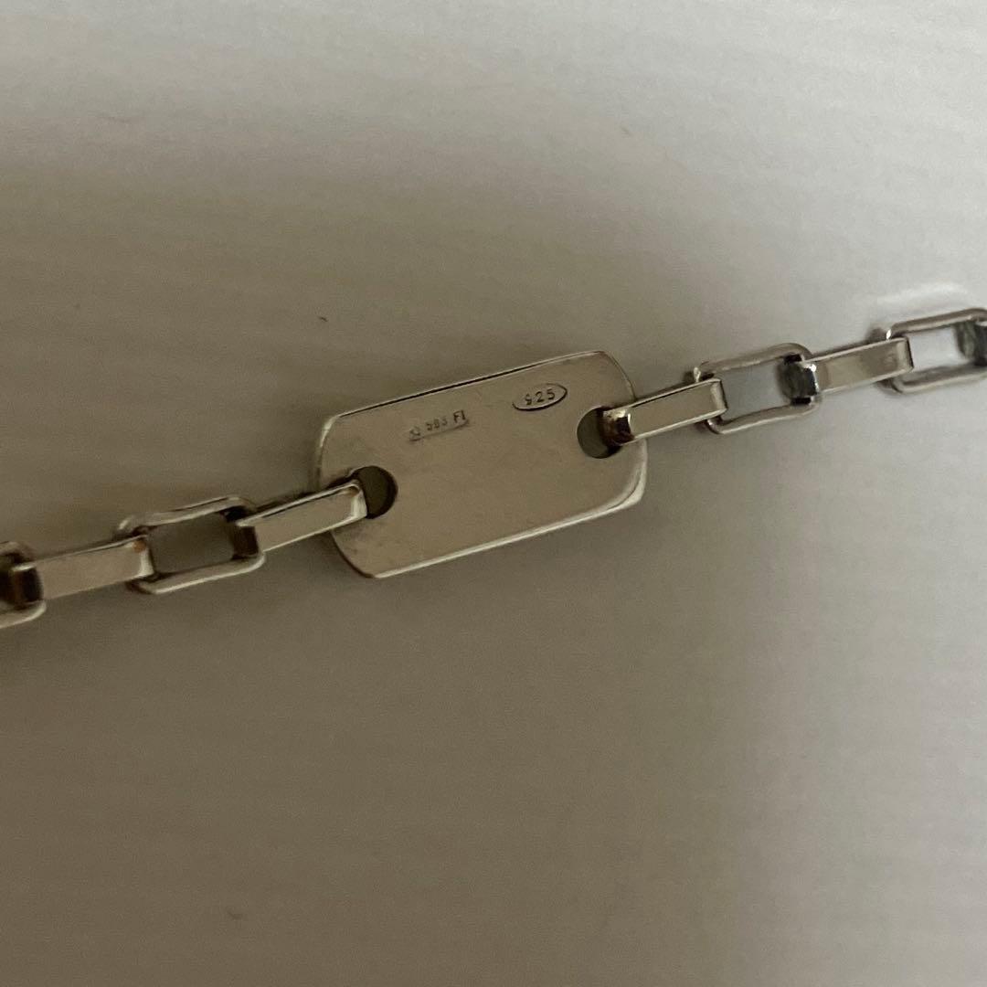 GUCCI ネックレス スクエア ベネチアン チェーン 約50cm 正規品 美品