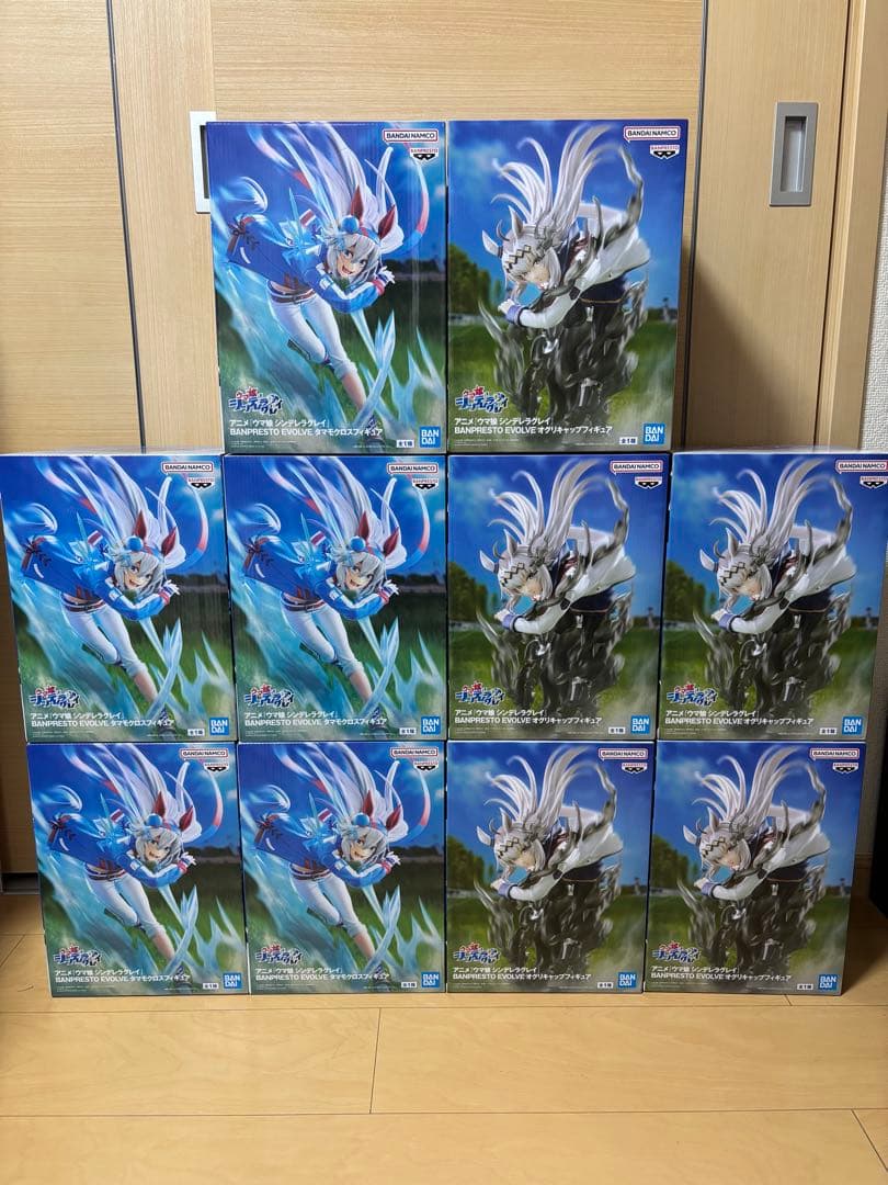 ウマ娘 シンデレラグレイ EVOLVE オグリキャップ&タマモクロス 計10体