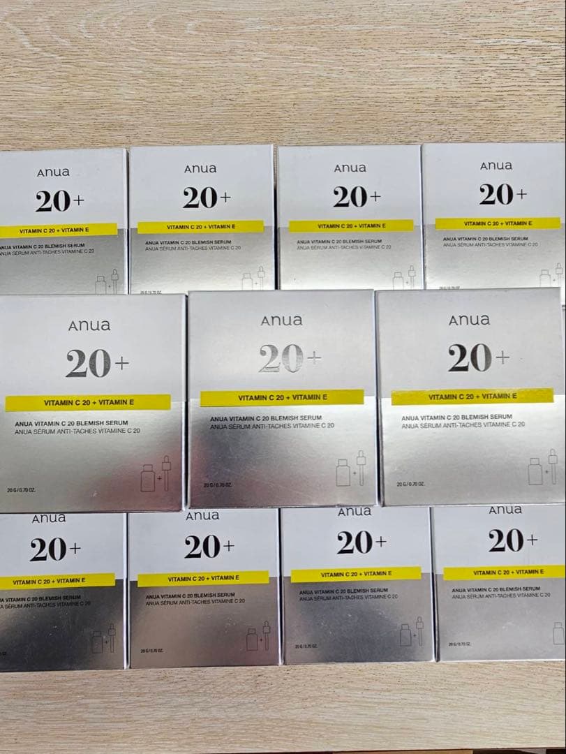 未使用品 Anua アヌア ビタミンC20 20+ ブレミッシュセラム 15個