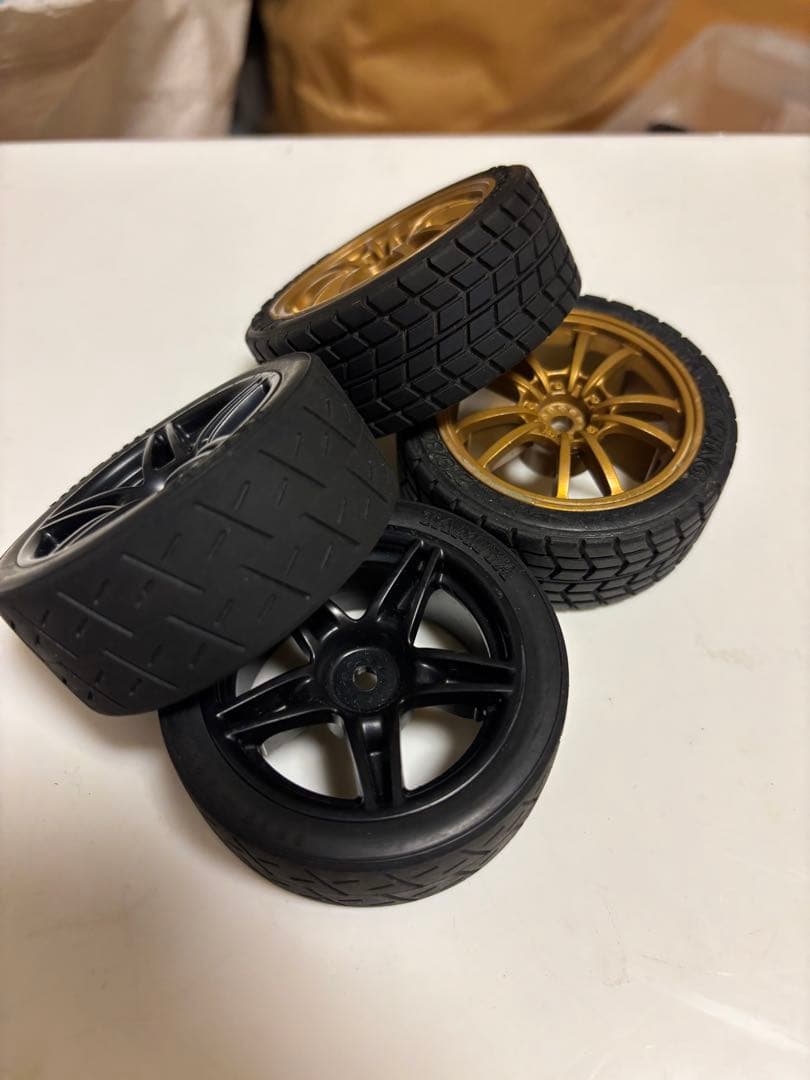 タミヤ ラジコン タイヤホイール 22本セット売り - メルカリ