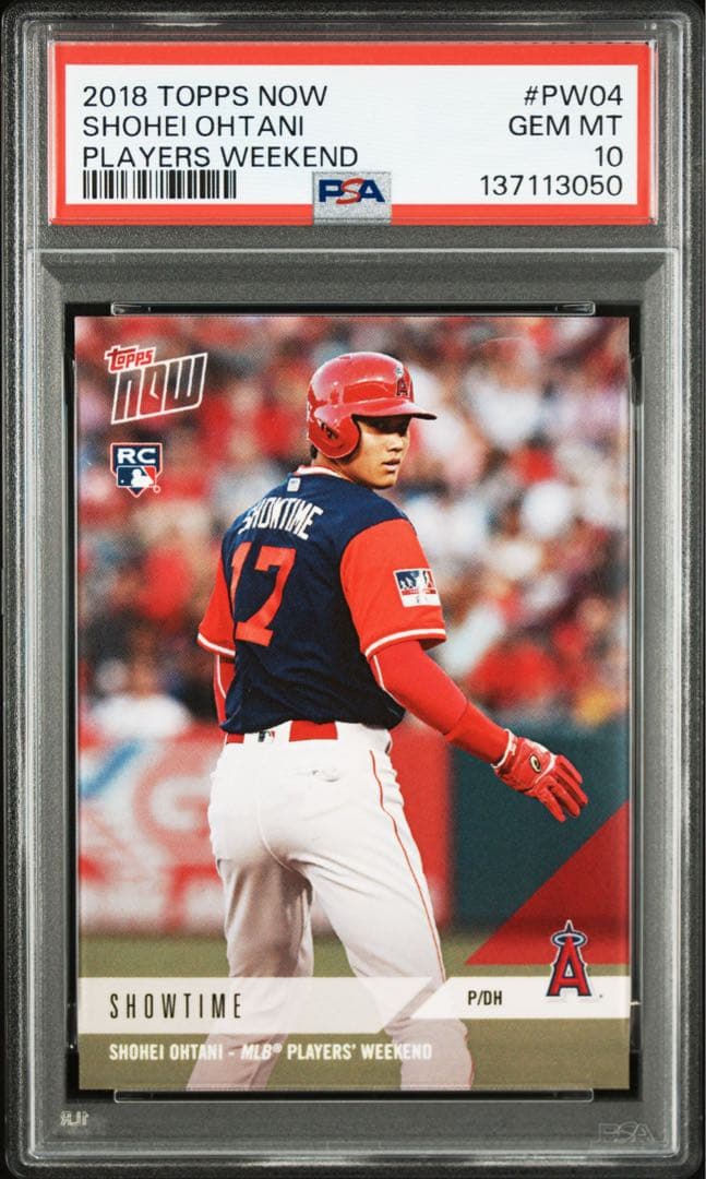 大谷翔平Shohei Ohtani 2018 Topps Now #PW04 - メルカリ