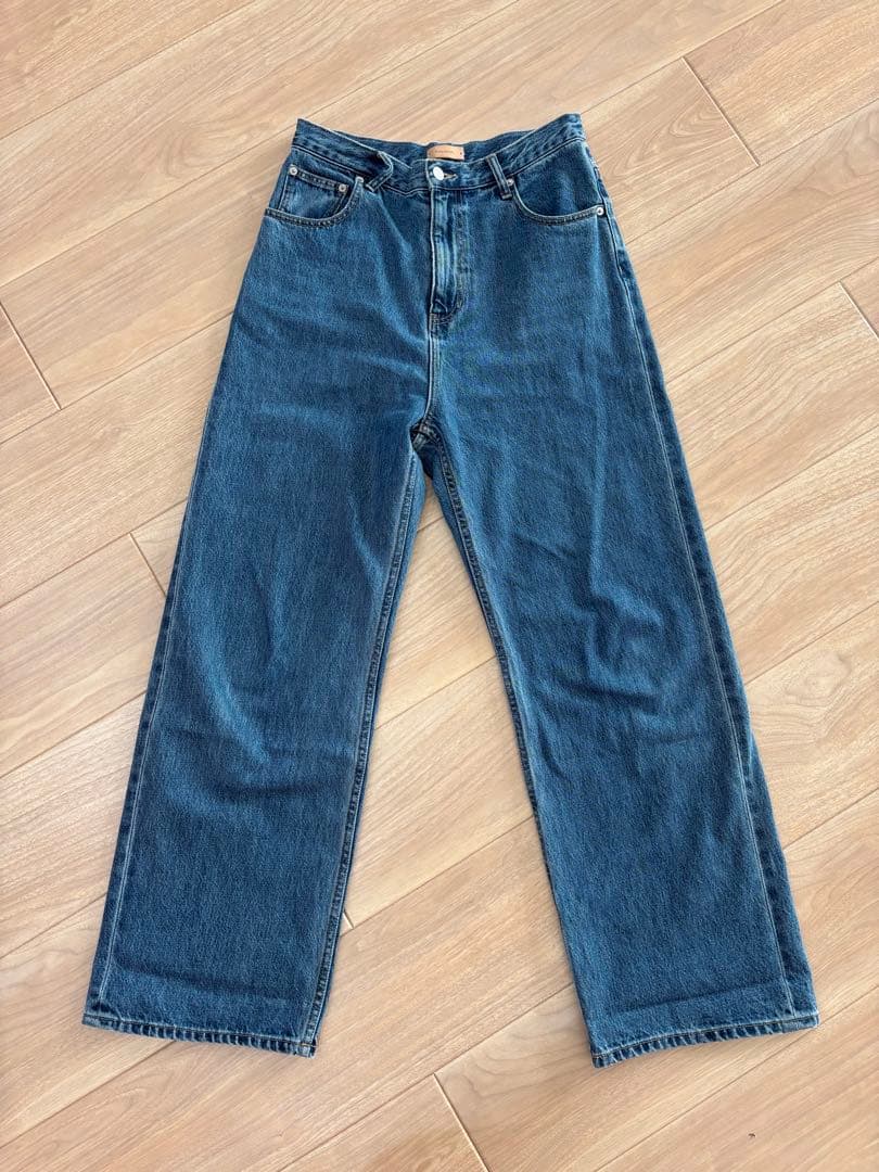 超美品【todayful（トゥデイフル）】 Cary's Denim ブルー26