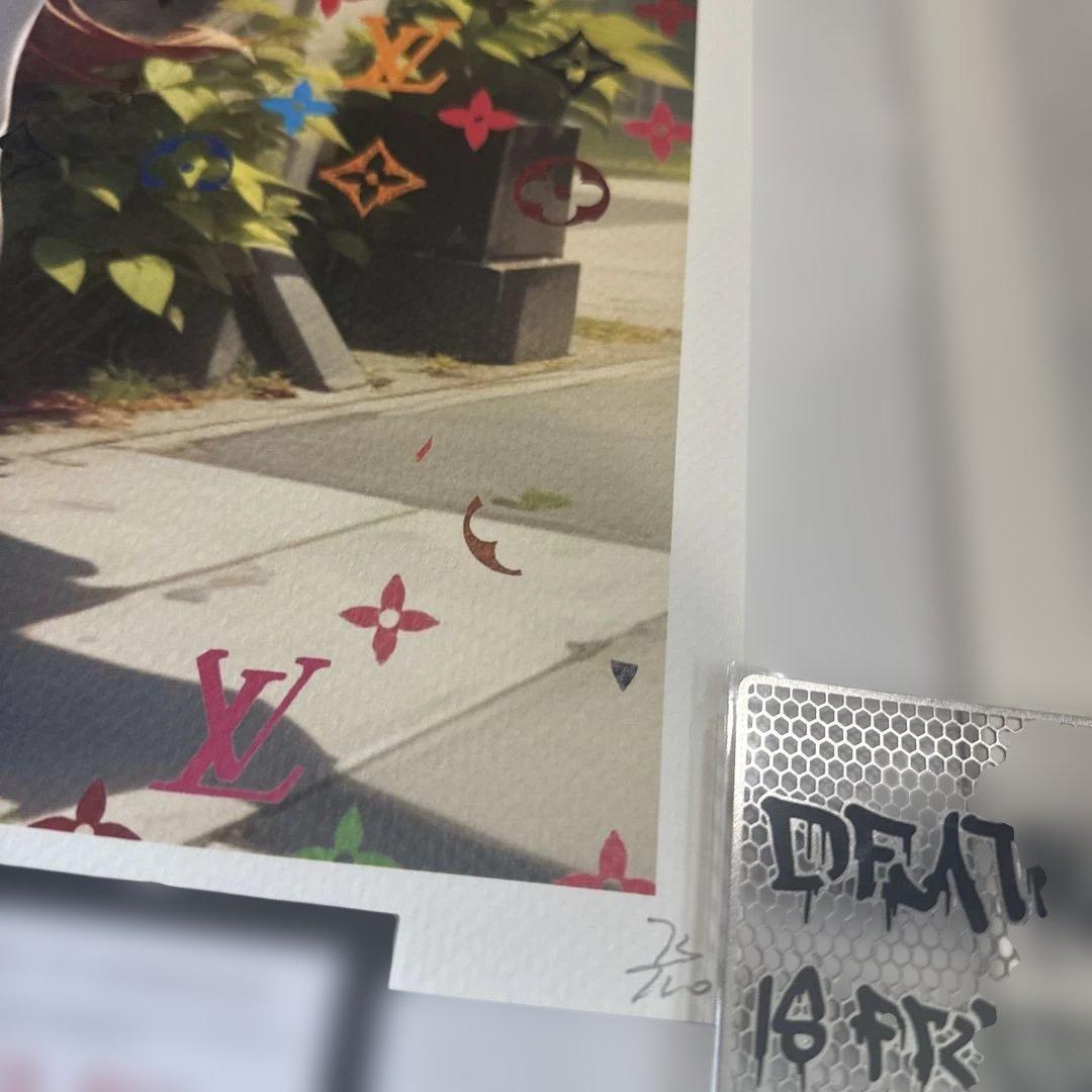 DEATH NYC 現代アートポスター 世界100枚限定