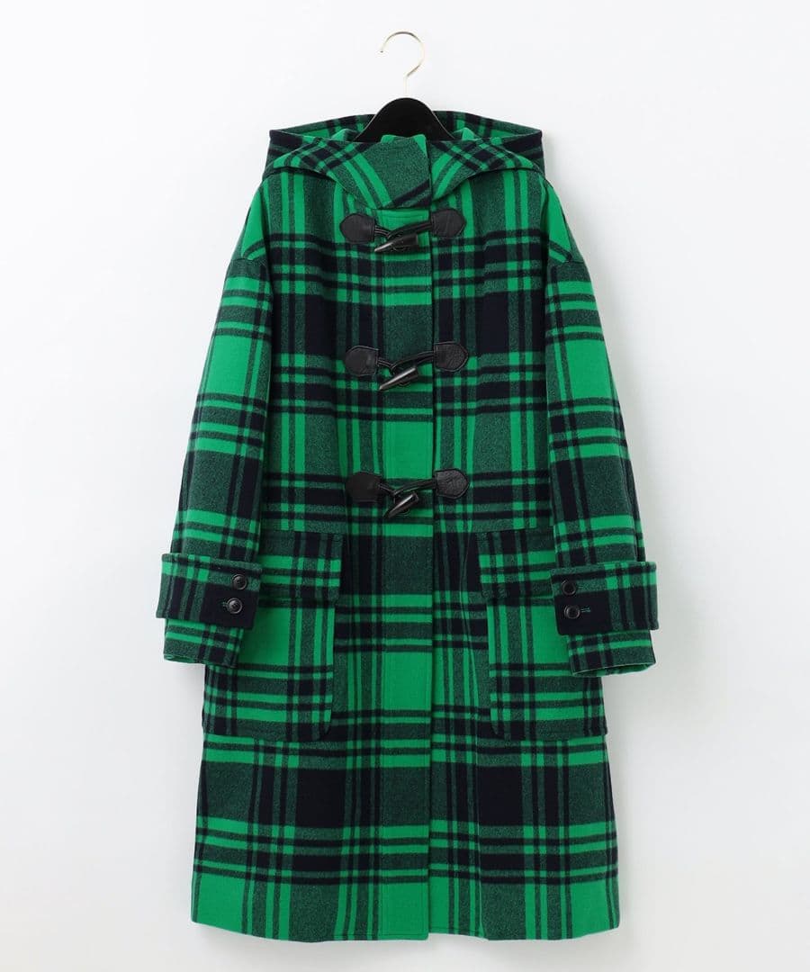 タグ付き未使用品 グレースコンチネンタル　チェックダッフルコート