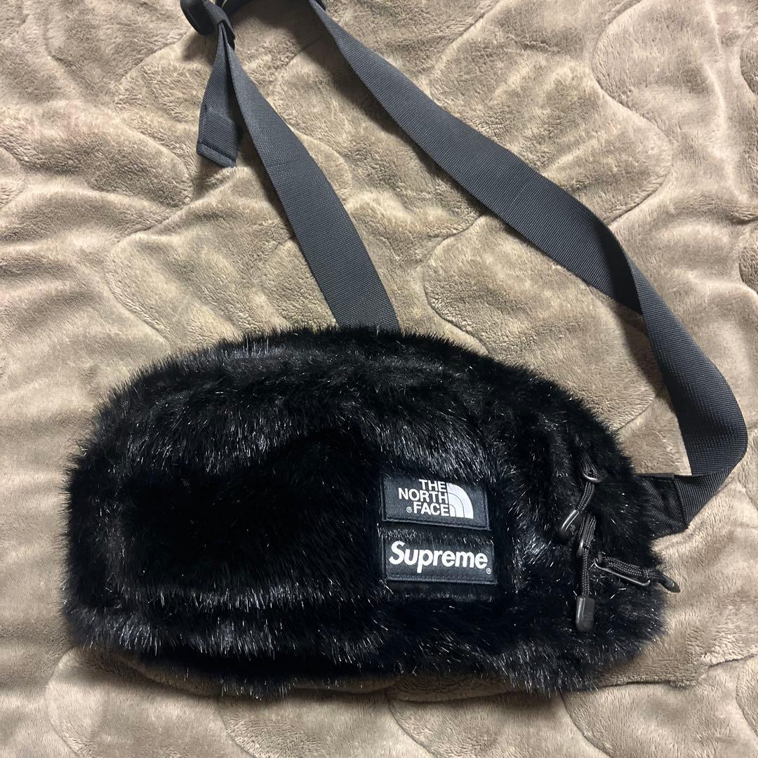 Supreme THE NORTH FACE ボディバッグ 黒