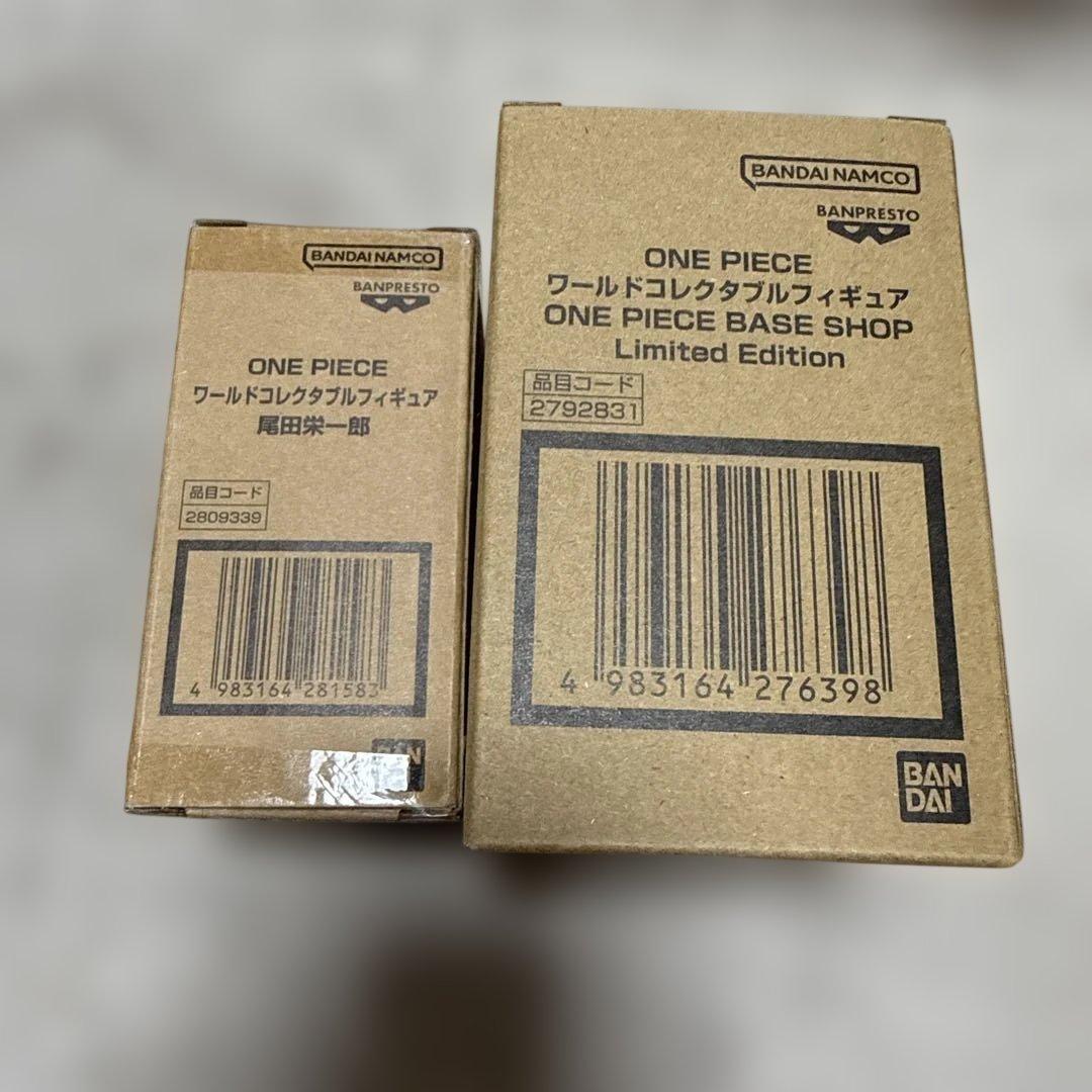 ワールドコレクダブルフィギュア　ONEPIECE BASE SHOP 尾田栄一郎