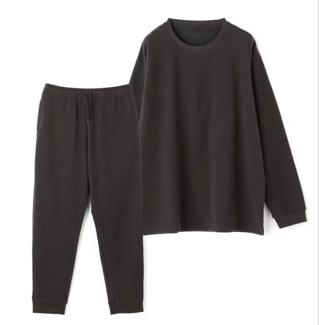 美品 AOKI リカバリーウェア 疲労回復 Lサイズ フリース 茶色