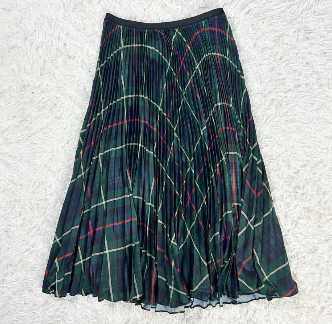 美品⭐︎ラルフローレンPOLO RALPH LAUREN チェックプリーツスカート