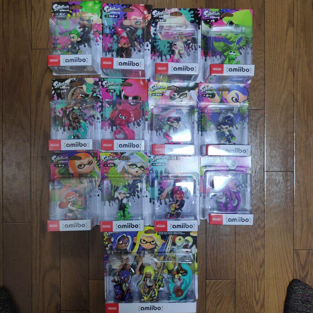 【新品・即日発送】スプラトゥーンamibo15体セット