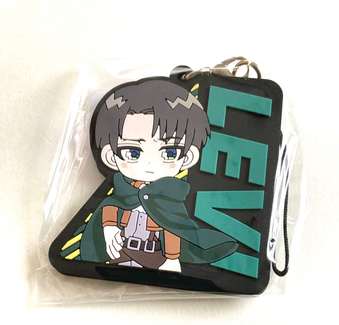 進撃の巨人 リヴァイ ラバーストラップ パルバース 購入特典 PalVerse