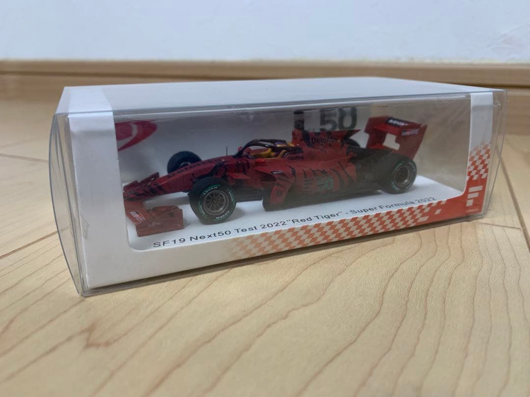 ミニカー spark SF19 Next50 Test Red Tiger 1/43