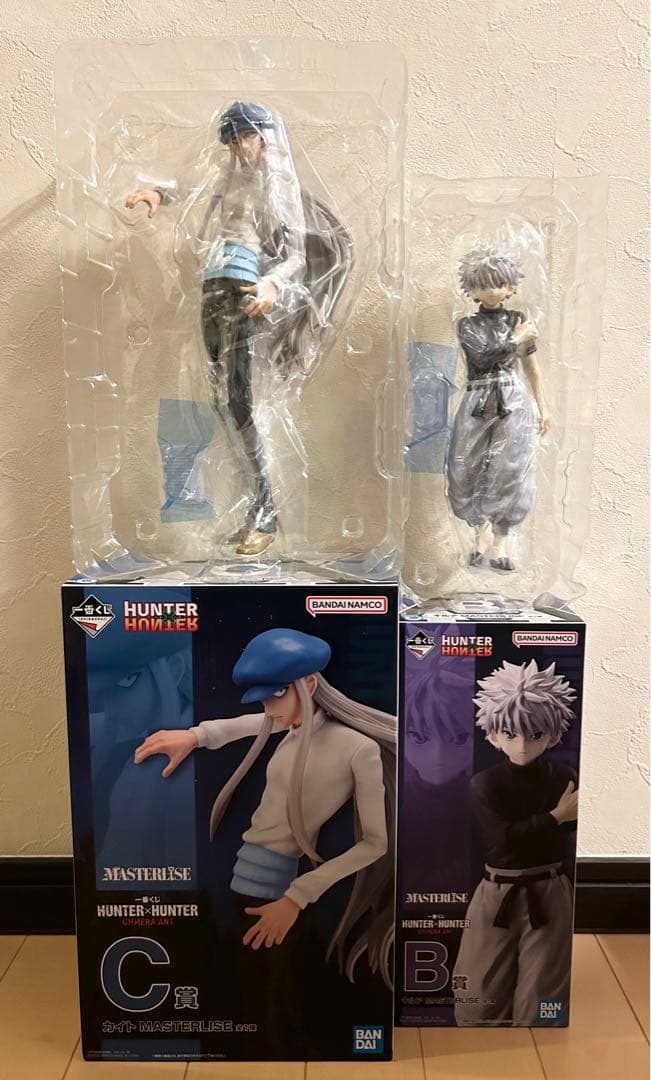 一番くじハンターハンター ゴン キルア カイト ネフェルピトー