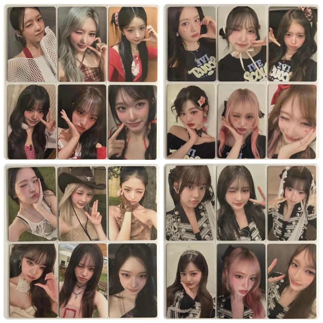 IVE Be Alright SECRET オフイベ 10月 トレカ 24枚