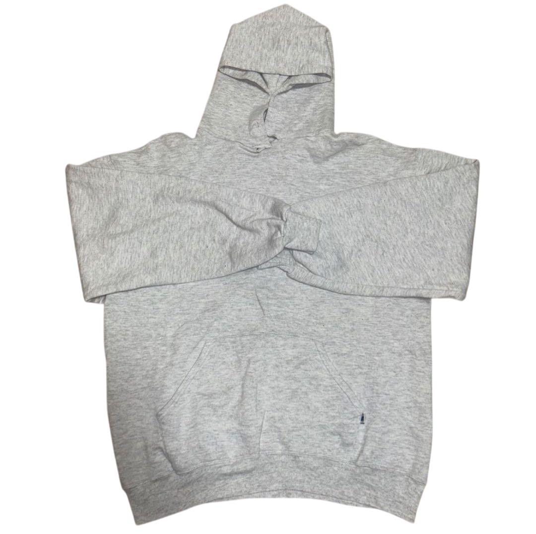 Russell Athletic 90s グレー パーカー USA製 無地 - メルカリ