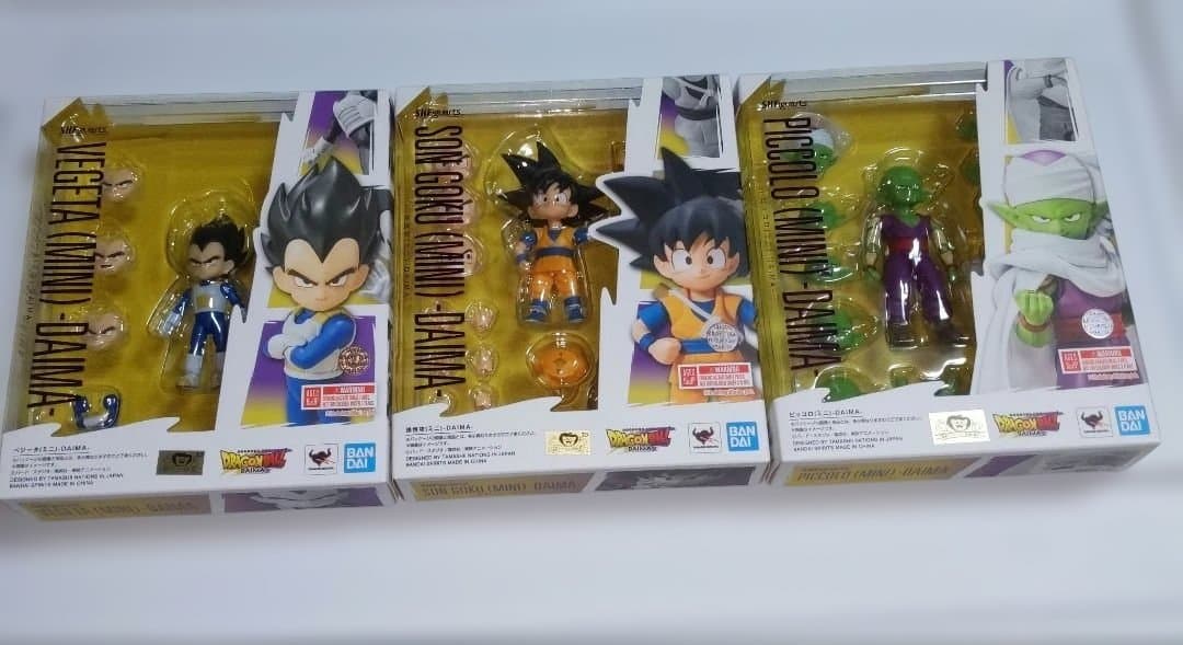 SHFiguarts 孫悟空・ベジータ・ピッコロ フィギュアセット