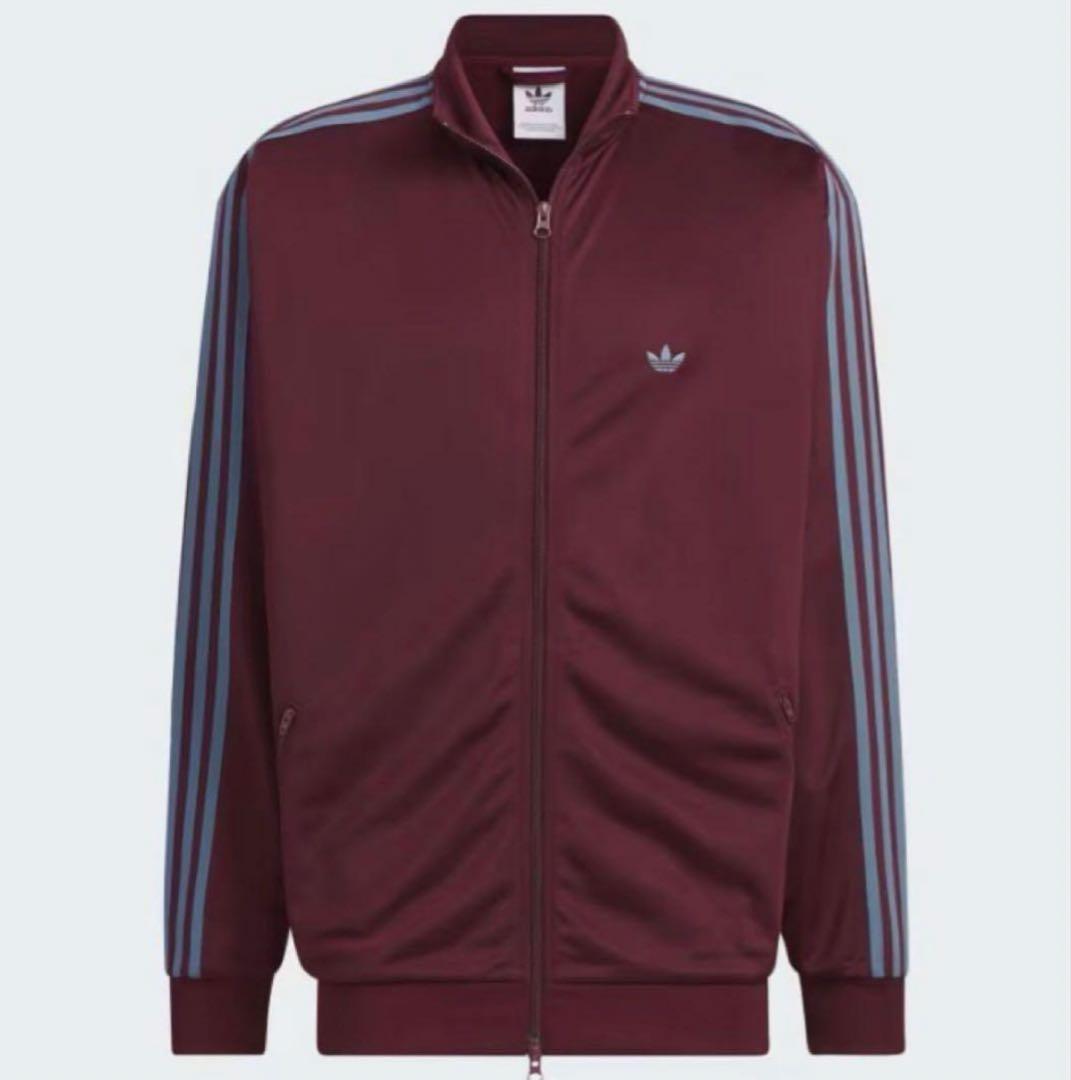 adidas BECKENBAUER TRACK TOP マルーン M