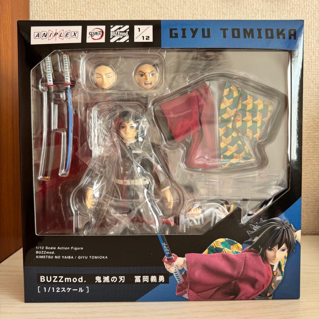BUZZmod.鬼滅の刃 富岡義勇 Giyu Tomioka フィギュア 2026年最新】buzzmod. 鬼滅の刃 冨岡義勇の人気アイテム - メルカリ